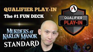 THE #1 FUN DECK IN STANDARD | Qualifier Play-In | MKM Standard | MTG Arena