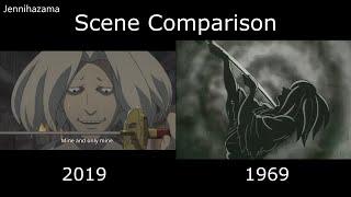 Hyakkimaru VS Nihiru | Dororo 1969 vs 2019 | Dororo Comparison | どろろ シーン 比較