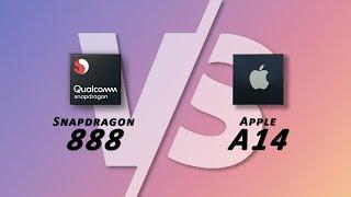 Snapdragon 888 VS Apple A14 Bionic - Reduced performance gap than Snapdragon 865 VS Apple A13 Bionic