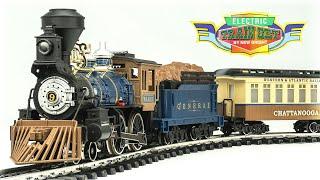 Vintage New Bright G-Scale NO. 376 1997 Electric Model Train Set Unboxing & Review