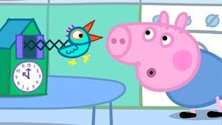 Peppa and George's new CUCKOO Clock️ | Peppa Pig Full Episodes | 1 HOUR