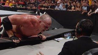 Kane attacks Michael Cole & Jerry Lawler: Raw, July 7, 2008