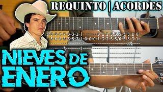 Tutorial | Nieves de enero | Chalino Sanchez | Requinto | Acordes | TABS