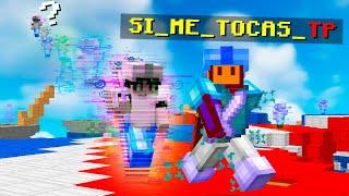 MODIFIQUE el MINECRAFT para TELETRANSPORTAR cuando ME  TOCAN y asi reaccionaron!