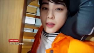 [Mr.CHA]   ASTRO's Cha EunWoo  sleeping moment 