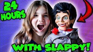 24 Hours With SLAPPY The Evil Dummy