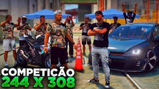 GTA V: VIDA REAL | CHEGOU O GRAND DIA! A COMPETIÇÃO FINAL 244 X 308 QUEM VENCE? |#34