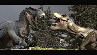 [SFM] JW Tyrannosaurus rex VS Vastatosaurus rex