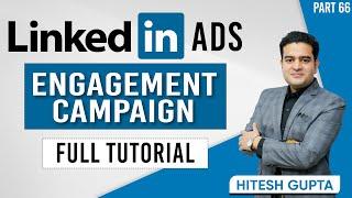 LinkedIn Engagement Ads | How to create Engagement Ads on LinkedIn | #engagementads #linkedinads