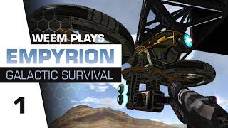 Empyrion Galactic Survival Gameplay - "Getting Started in Empyrion" - Ep 1