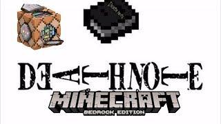 MCPE command block: DEATH NOTE [MCBE]