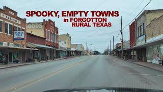 SPOOKY, Empty Towns In Rural, Forgotten Texas