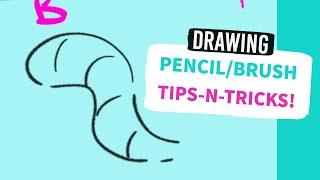 DRAWING - Pencil and Brush TIPS - N - TRICKS (Harmony)