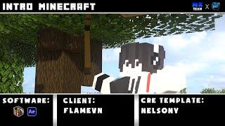 Intro Minecraft Mine Imator + After Effects : FlameVN (Template By Nelsony)