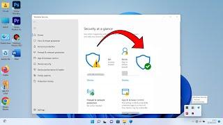 How to fix Windows Security 2022 action needed problem & threat protection issue on Windows 11