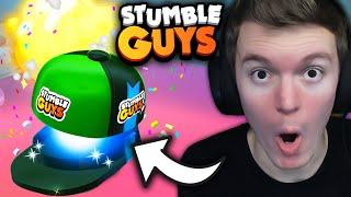 OPENING NEW *SURPRISE HAT* IN STUMBLE GUYS! (CRAZY LUCK)