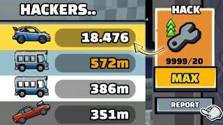 UNFAIR  HACKER BEAT ME AGAIN  COMMUNITY SHOWCASE | Hill climb racing 2