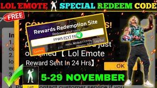 FREE FIRE REDEEM CODE TODAY 26 NOVEMBER REDEEM CODE FREE FIRE | FF REDEEM CODE TODAY 26 NOVEMBER