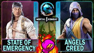 MK1 State of Emergency (LIU KANG) VS Angels Creed (RAIN)Mortal Kombat 14K 60ᶠᵖˢ