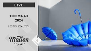 Cinema 4D 2024 - Les nouveautés