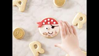 How to Make Pirate Cookies - Kids Baking | BKD