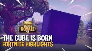 The CUBE Is Born!! - Fortnite Battle Royale Highlights - Ninja