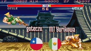 FT5 @sf2ce: goteczu (CL) vs MT Yurikowa (MX) [Street Fighter II Champion Edition Fightcade] Apr 9