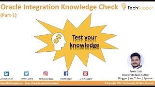 Oracle Integration Knowledge Check Part 1 | OIC