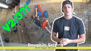 Homewall Routesetting- Setting a Dynamic Easy Boulder