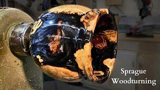 Woodturning - From Scrap Wood to Black Magic!