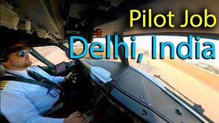 A Day in the Life as an Airline Pilot | Flight to Delhi, India | B737 | Pilot Eye