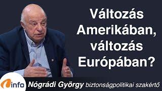 Változás Amerikában, változás Európában? Nógrádi György, Inforádió, Aréna