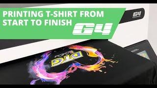 DTG G4 | Printing T-Shirt Start to Finish