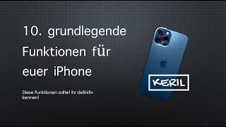 10 Grundlagen für dein iPhone/iPad