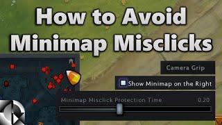 How to avoid misclicking the minimap | Dota 2