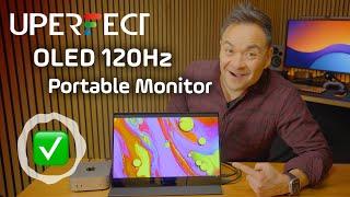 UPERFECT 120HZ OLED Portable Monitor + Mac Mini M4