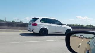 BMW X5 Lowered on Coil-overs and straight piped. (SOLD)