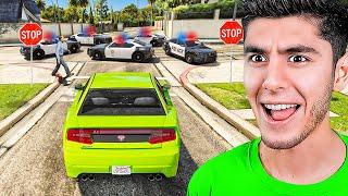 JUGANDO GTA 5 sin ROMPER las LEYES por 24 HORAS! (Mods)