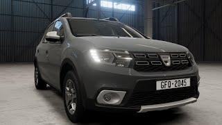 Driving the Dacia Sandero Stepway in BeamNG