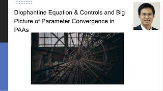 Diophantine Equation & Controls and Big Picture of Parameter Convergence in PAAs