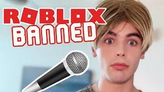 Getting BANNED on Roblox VOICE CHAT