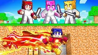 POPULAR FAN GIRL HUNTERS vs SUPERHERO SPEEDRUNNER In Minecraft!