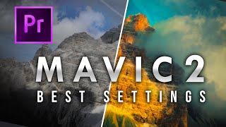 DJI MAVIC 2 PRO // Best CAMERA SETTINGS Tutorial - (Free LUT included)