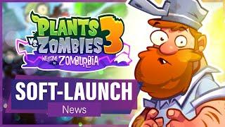 Plants vs Zombies 3: Welcome to Zomburbia SOFT-LAUNCH (News) | PvZ 3 Welcome to Zomburbia