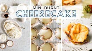 Mini Burnt Cheesecake