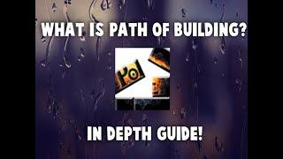 [PoE] What is Path of Building? -Amigo's in-depth guide to using the program!