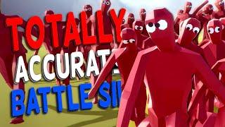 THE 100 PEASANT CHALLENGE - Totally Accurate Battle Simulator (T.A.B.S.) Sandbox Gameplay