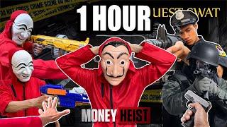 MONEY HEIST vs POLICE [1 Hour] (BELLA CIAO REMIX) 5.0 | Epic Parkour POV Chase
