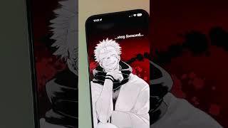 Ultra Clean iOS Setup : Jujutsu Kaisen Edition  #apple #jujustukaisen  #ios