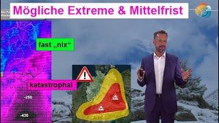 Wilde Wetterwoche mit Herbst- & in den Alpen Wintereinbruch! Mögliche Regen-Extreme & Mittelfrist.